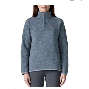 Patagonia Better Sweater
Womens size Large
Heather blue with grey